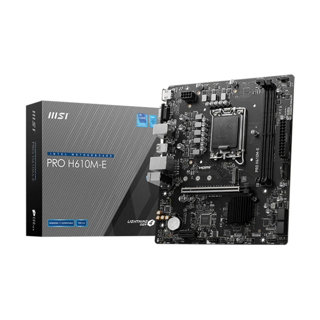 مادربرد ام اس آی MSI Pro H610M-E DDR5