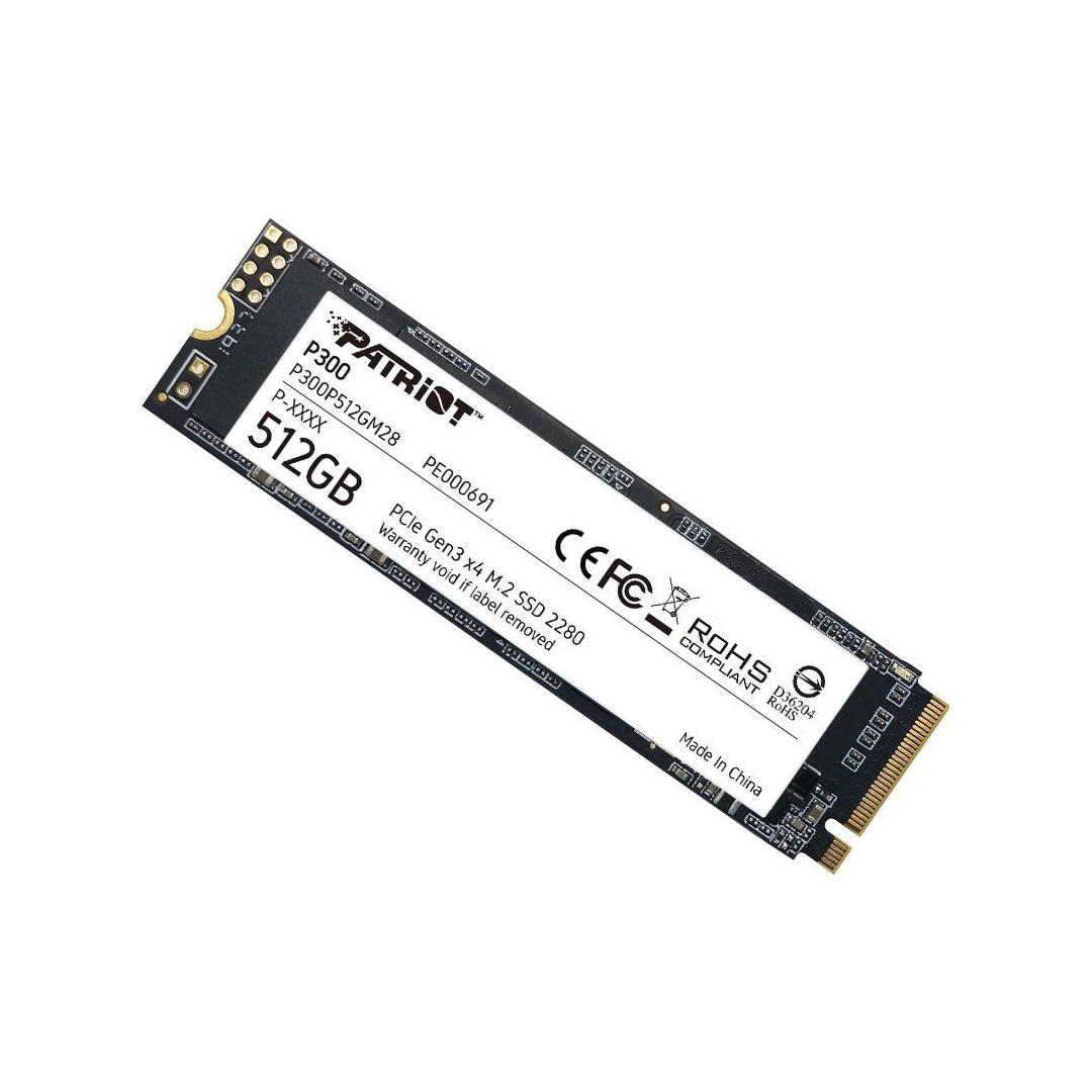 خرید حافظه SSD اینترنال پاتریوت مدل P300 ظرفیت 512 گیگابایت
