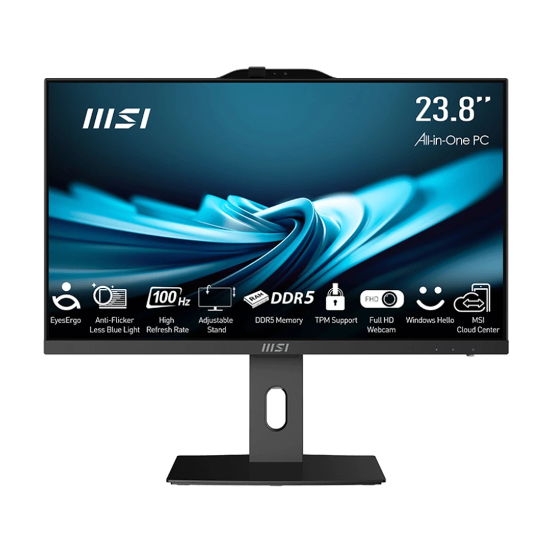 کامپیوتر همه کاره ام اس آی MSI Pro AP242P 14M Black Core i3 14100 8GB RAM 1TB SSD