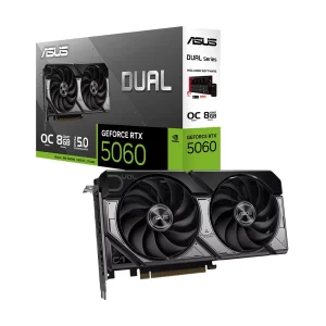 کارت گرافیک ایسوس Asus Dual Geforce RTX 5060 OC 8GB