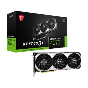 کارت گرافیک ام اس آی MSI Geforce RTX 4070 Ventus 3X OC 12GB