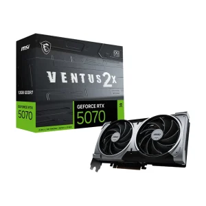 کارت گرافیک ام اس آی MSI Geforce RTX 5070 Ventus 2X OC 12GB