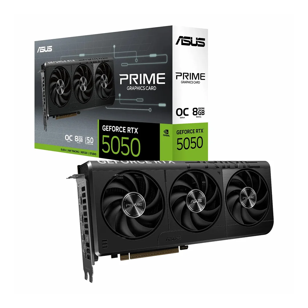 کارت گرافیک ایسوس مدل Prime Geforce RTX 5050 OC 8GB کارت گرافیک ایسوس Asus Prime Geforce RTX 5050 OC 8GB