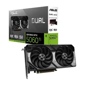 کارت گرافیک ایسوس ASUS Dual GeForce RTX 5060 Ti OC 8GB