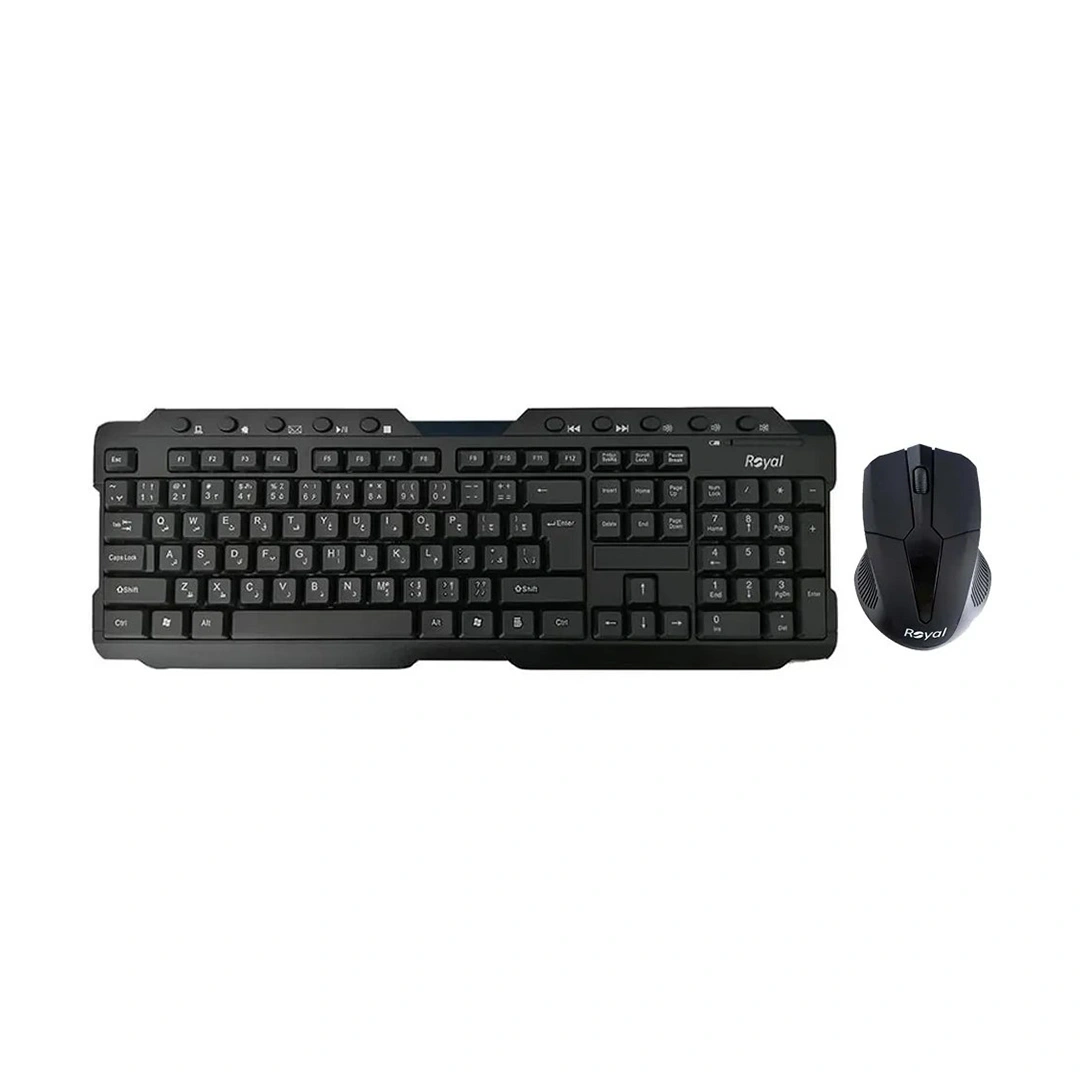 کیبورد و ماوس رویال Royal KM-815 Wireless