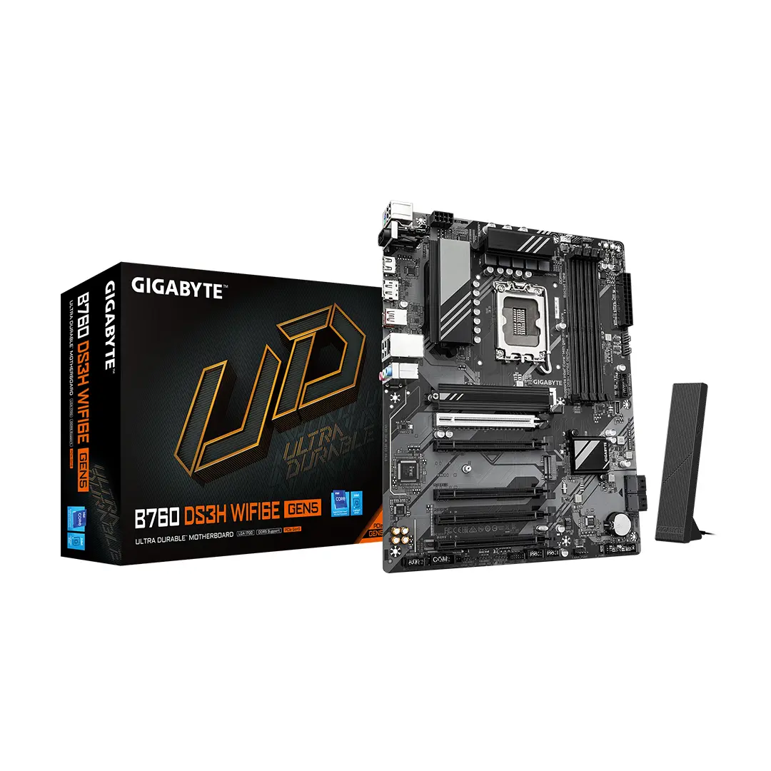 مادربرد گیگابایت Gigabyte B760 DS3H WIFI6E Gen5 DDR5