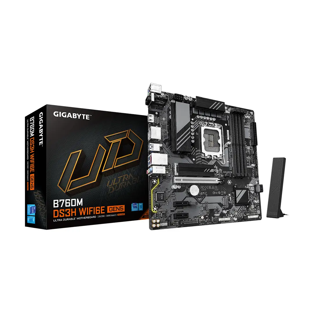 مادربرد گیگابایت Gigabyte B760M DS3H WIFI6E Gen5 DDR5