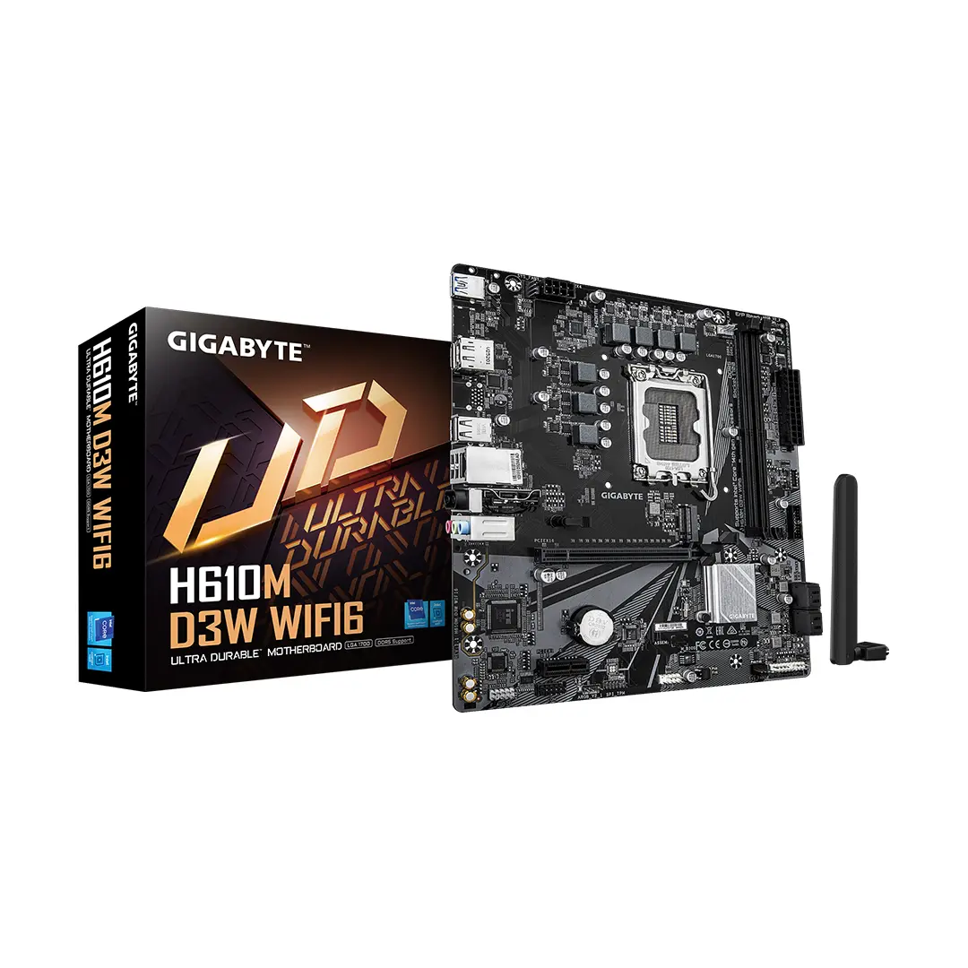 مادربرد گیگابایت Gigabyte H610M D3W WIFI6 (Rev. 1.1) DDR5